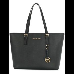 Michael Michael Kors Jet Set Travel Leather Tote